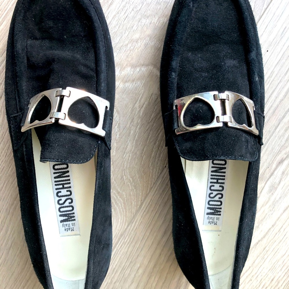Moschino made in Italy Brand New suede 35 1/2